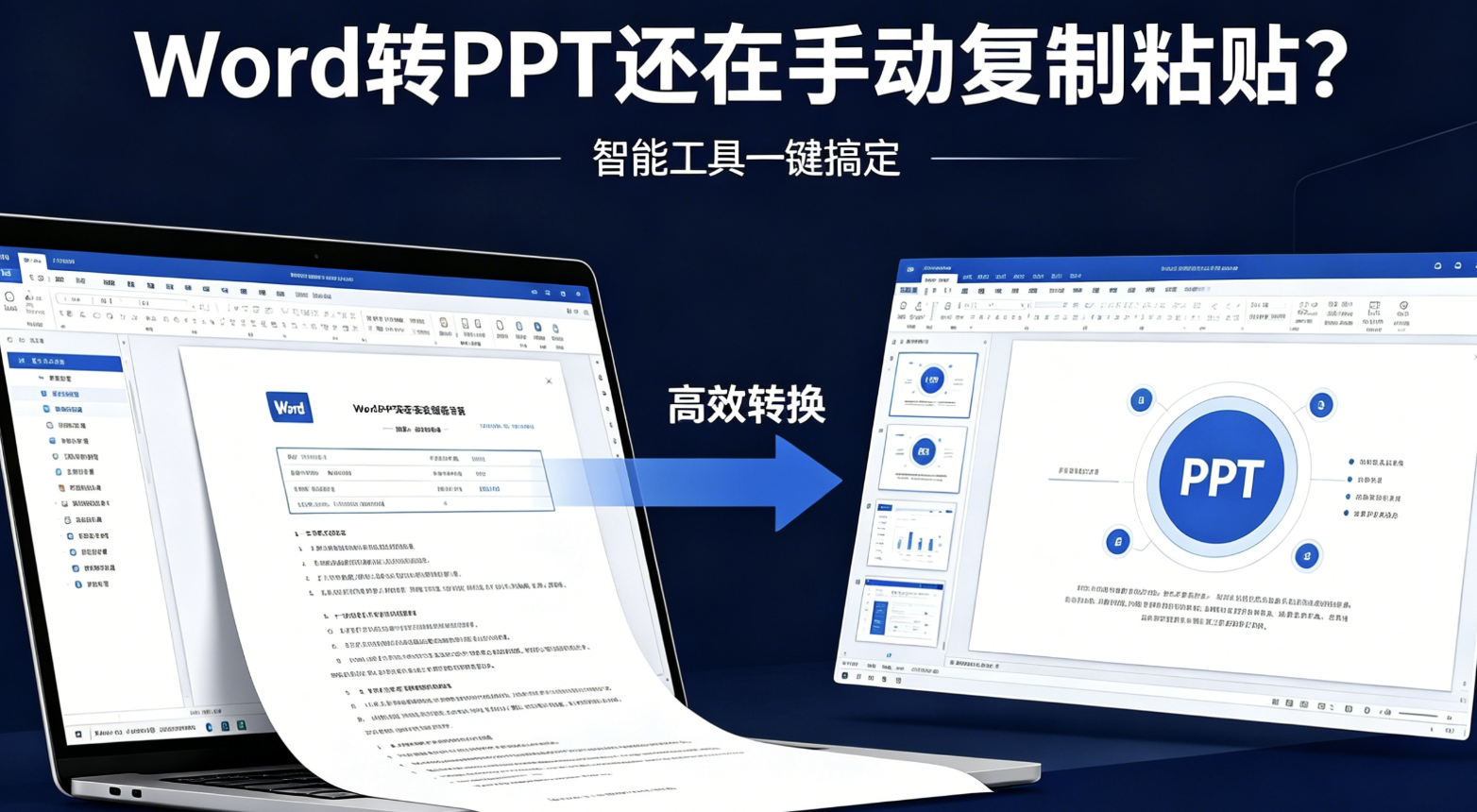 word转ppt还在复制粘贴